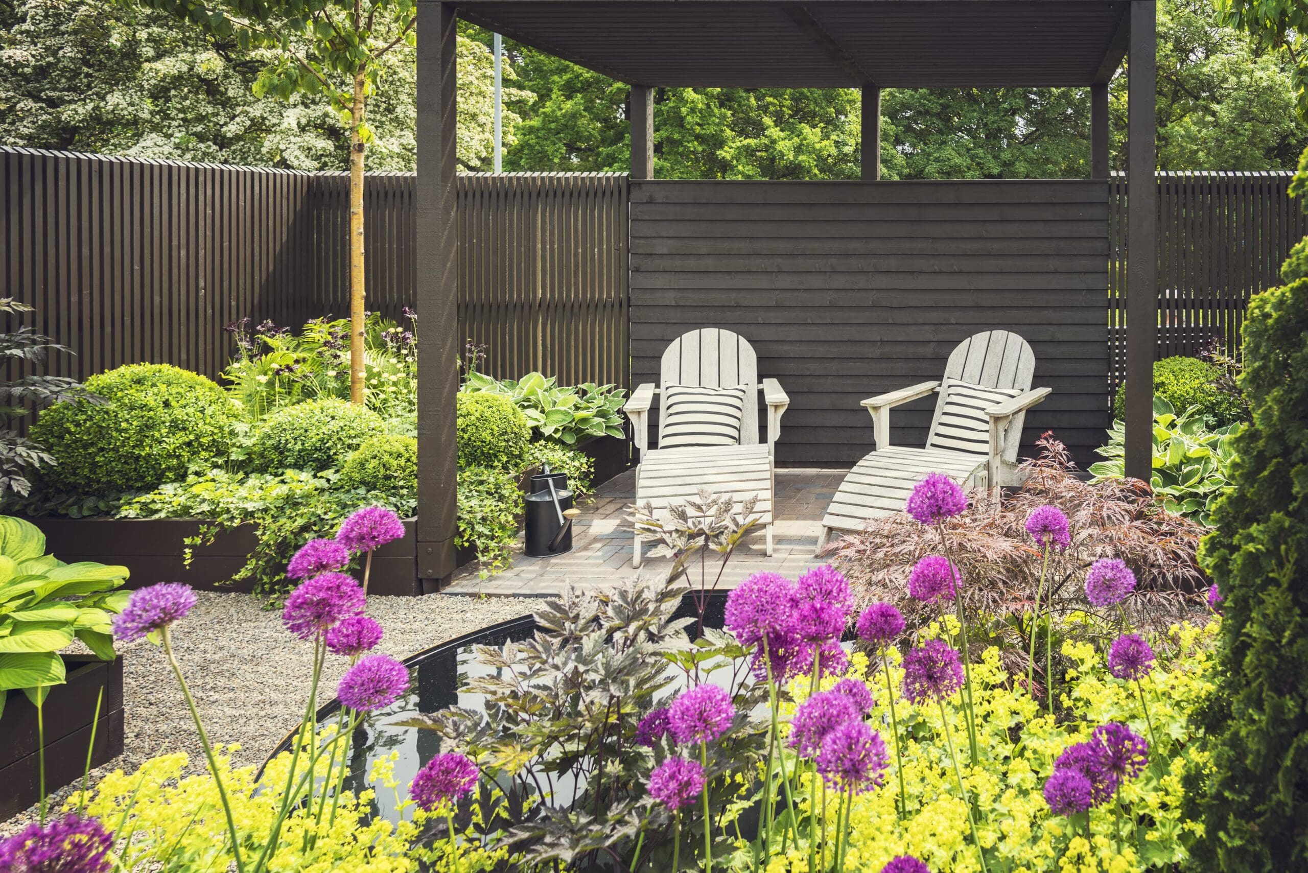 landscape trends: private backyard retreat