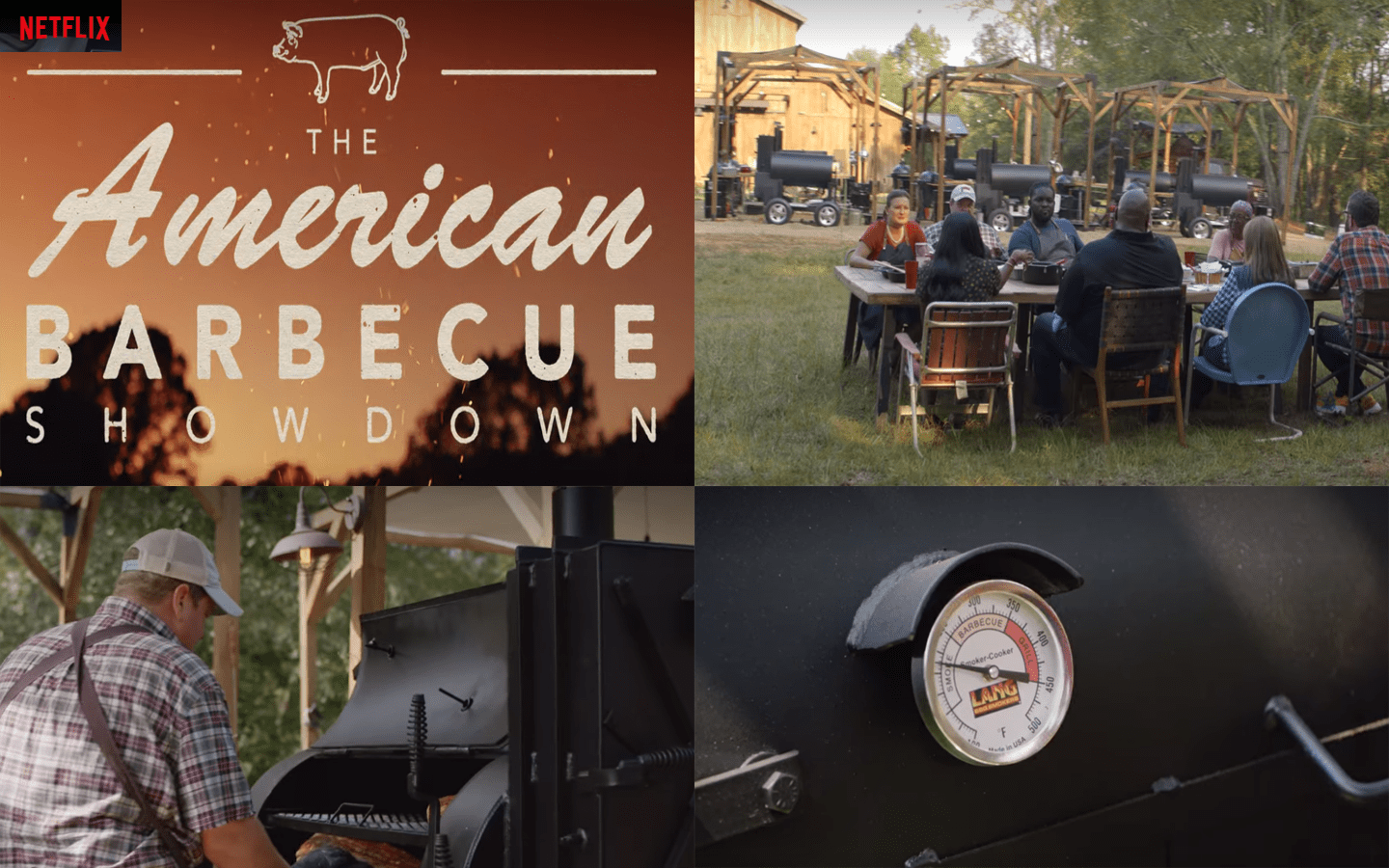 Netflix's American Barbecue Showdown Slideshow Lang BBQ Smokers Blog