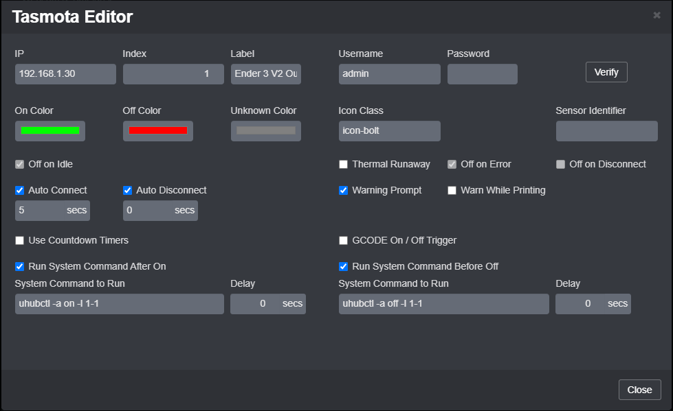 Controlling USB powered LED Light Strip on Raspberry Pi with OctoPrint
