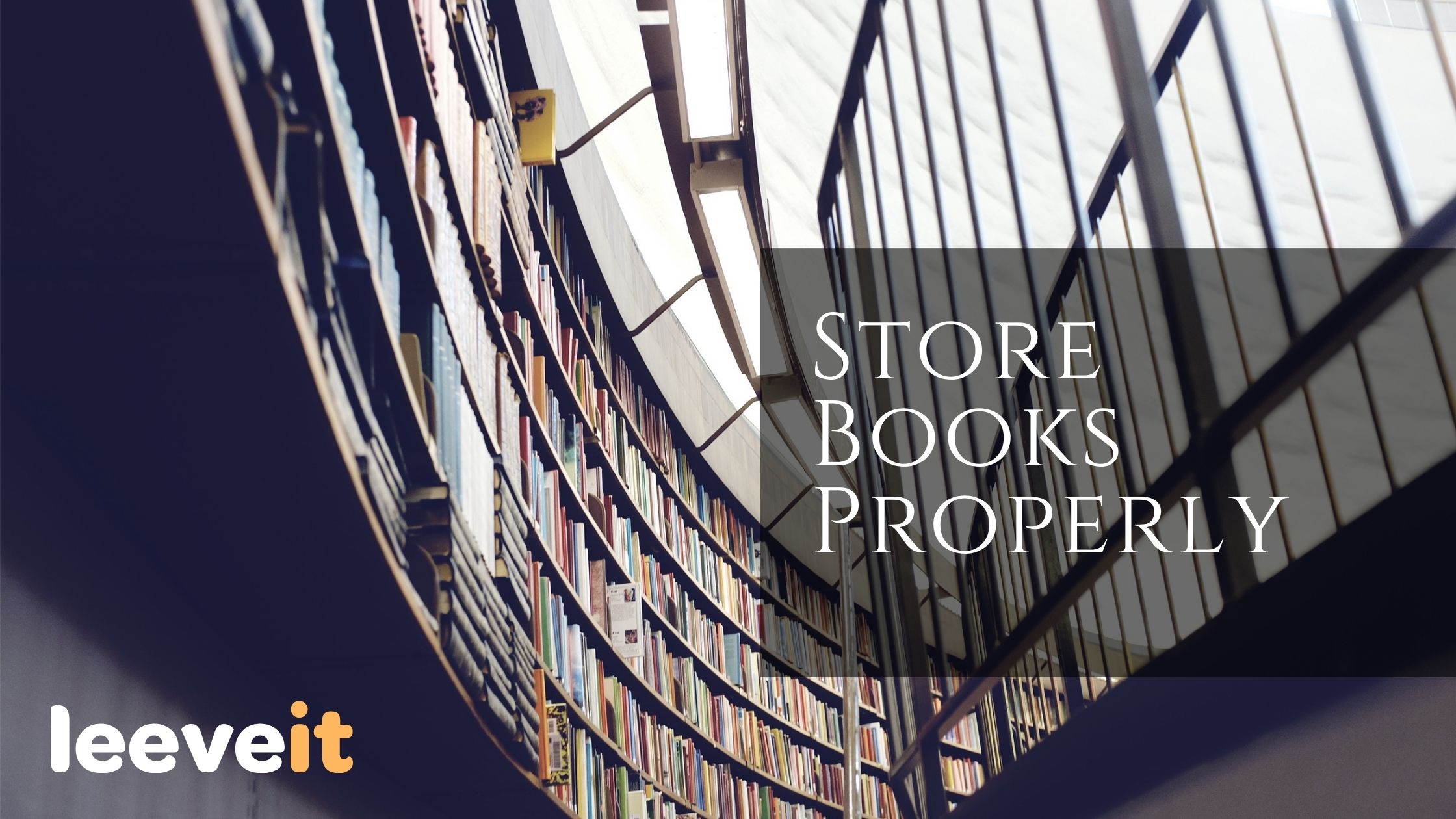 How To Store Books Properly 10 Tips