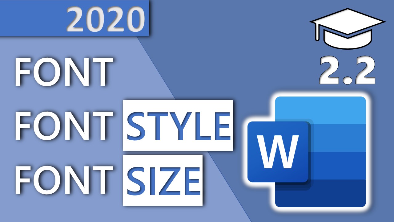 How to Change the Font, Font Style and Font Size in Word Leon Renner