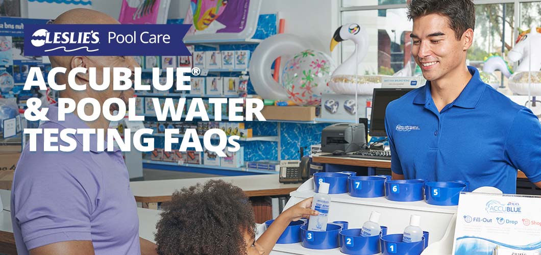 AccuBlue® & Pool Water Testing FAQs