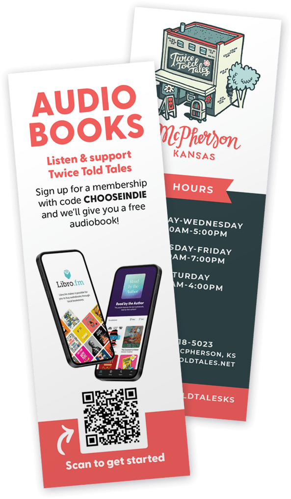 Custom Bookmarks Libro.fm Audiobooks