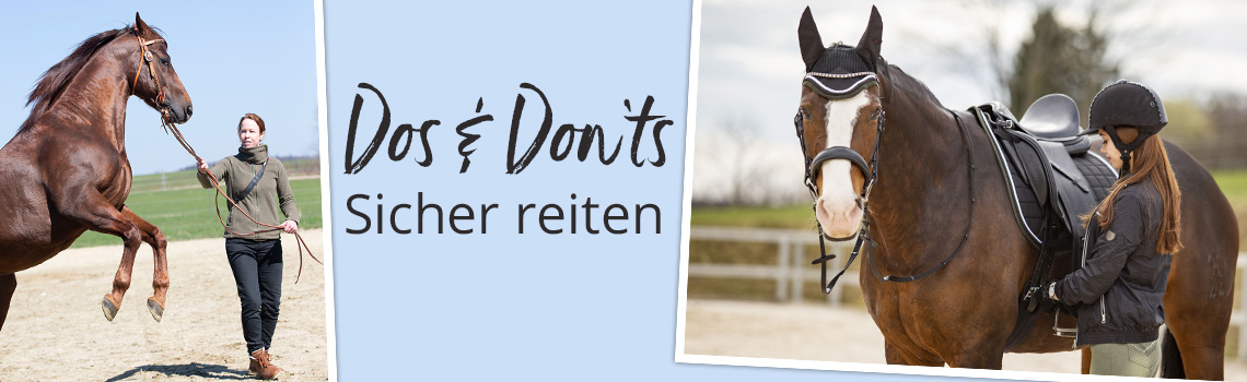 Sicher reiten dos and don‘ts Der Reitsport Blog