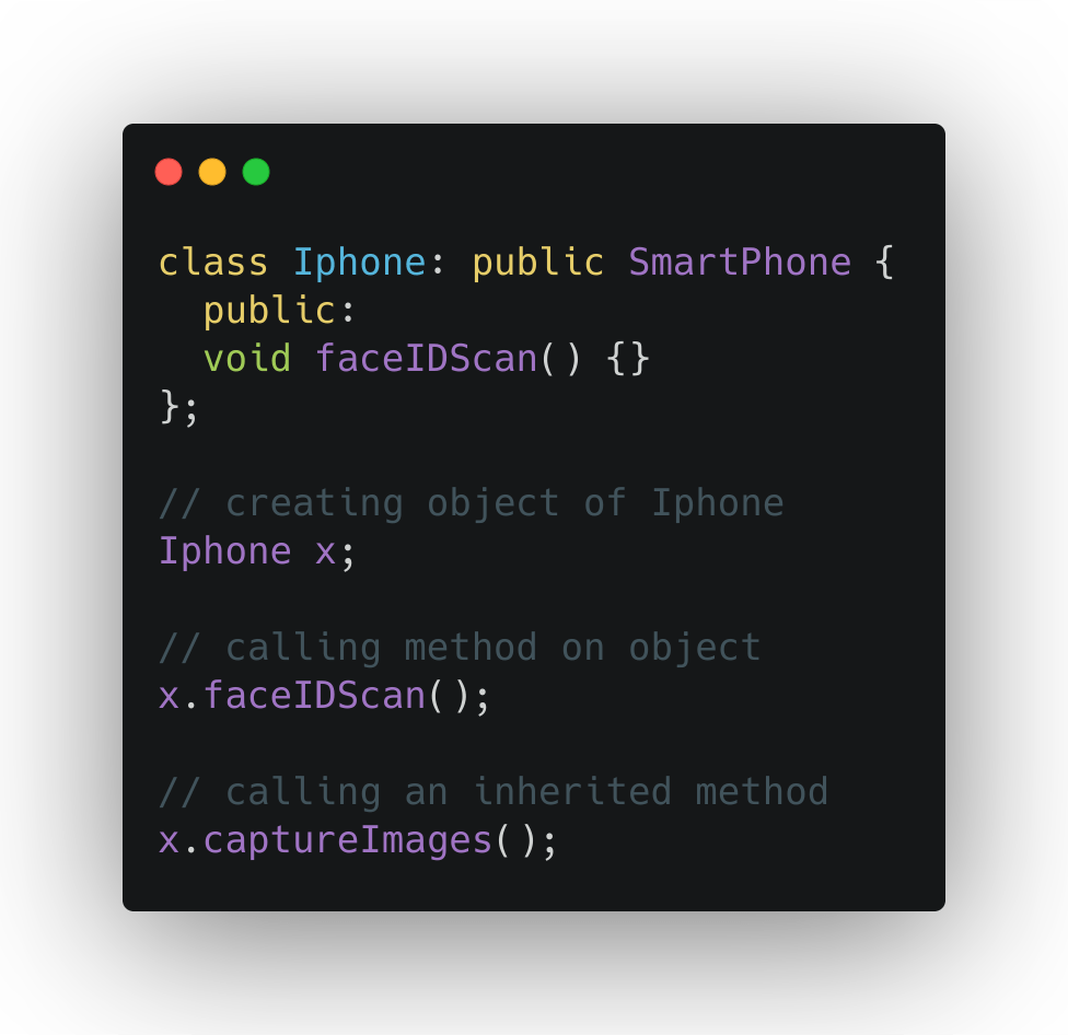 inherit capturePictures method from SmartPhone class