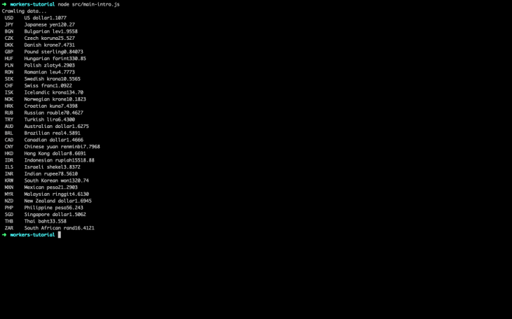 crawling data from example