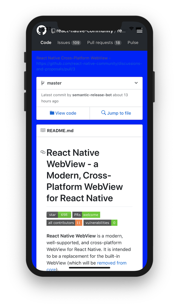 React Native WebView The complete guide LogRocket Blog