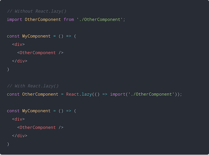 Hướng dẫn Lazy Loading Components trong ReactJS