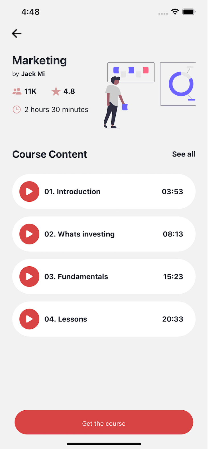 Magnus UI tutorial Building out React Native UI