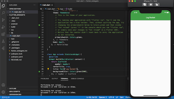 Widgets The Building Blocks Of Flutter Apps Logrocket Blog