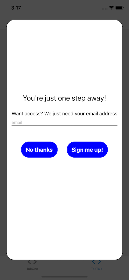 Creating a popup modal in React Native LogRocket Blog