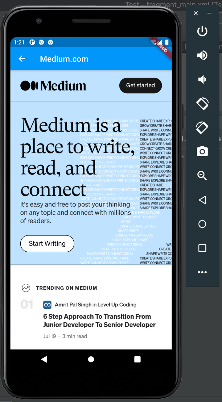Render webpages using Flutter View LogRocket Blog