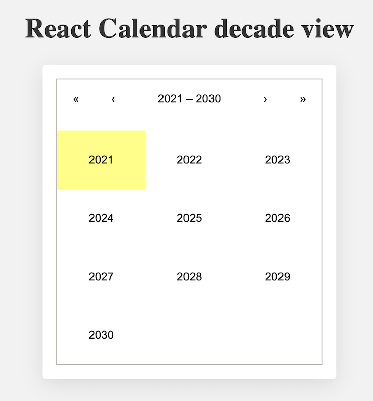 React-Calendar: Build And Customize A Simple Calendar - Logrocket Blog