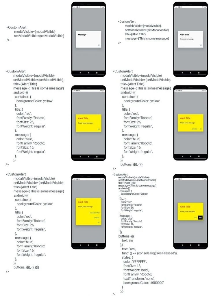How to create a custom alert dialog in React Native LogRocket Blog