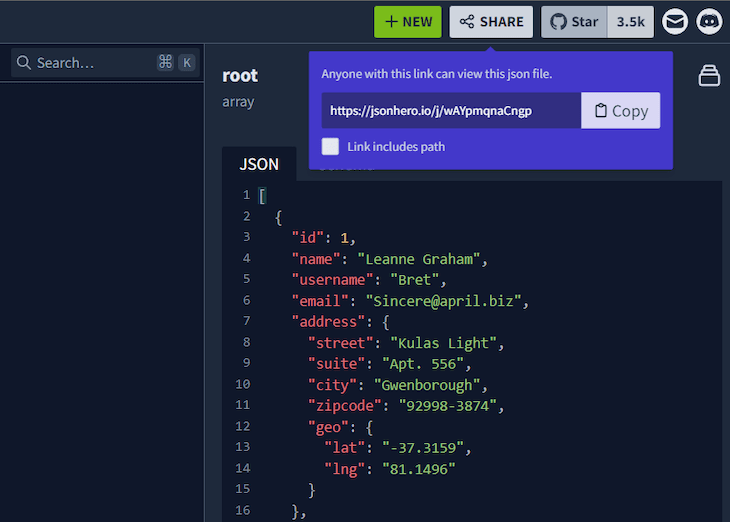 Make reading JSON easy with JSON Hero LogRocket Blog