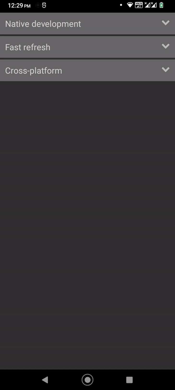 Options for building React Native collapsible accordions LogRocket Blog