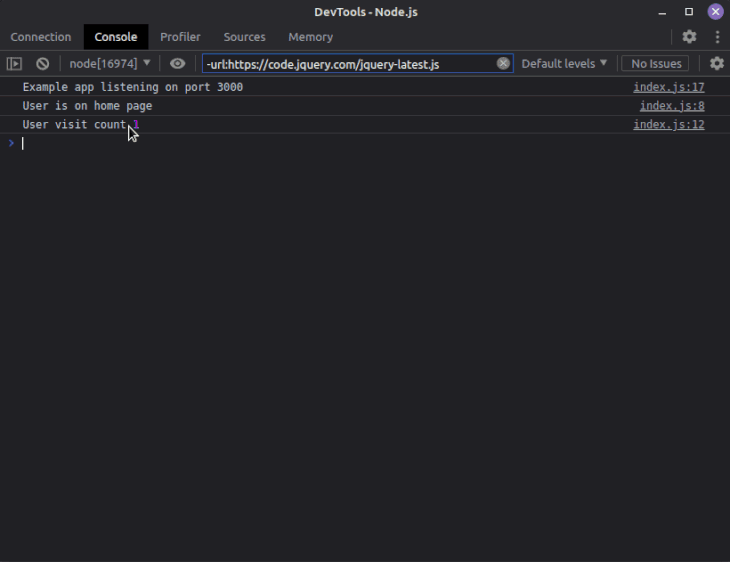 How to debug Node.js using Chrome DevTools and watchers LogRocket Blog