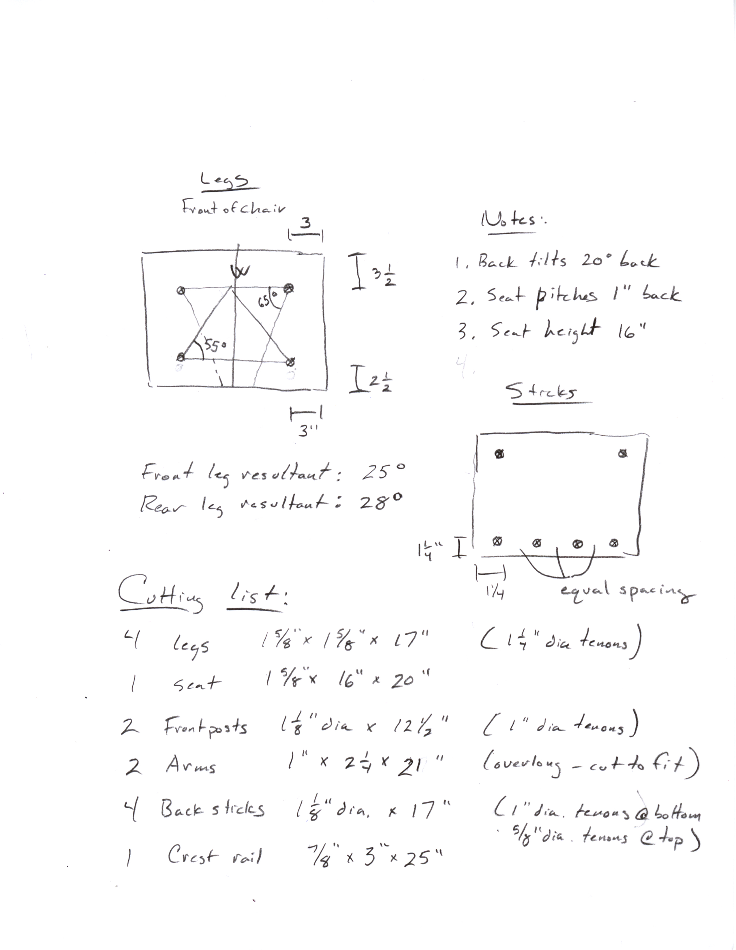 Build LogIrish Stick Chair