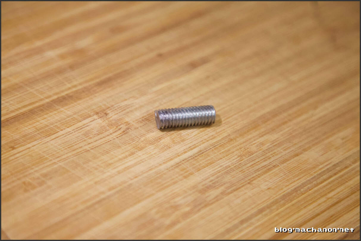 Sawed off M10 x 1.5 x 30 bolt.