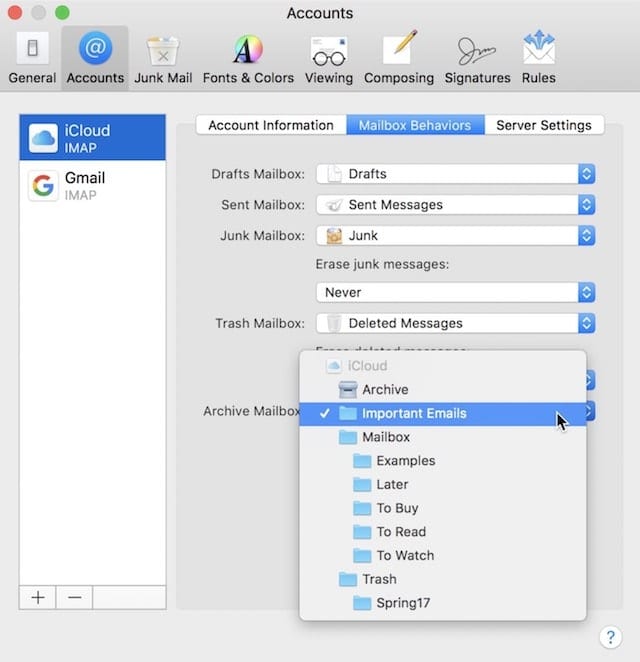 A Guide to Deleted, Archived Emails, Custom Mailboxes in Apple Mail for Mac