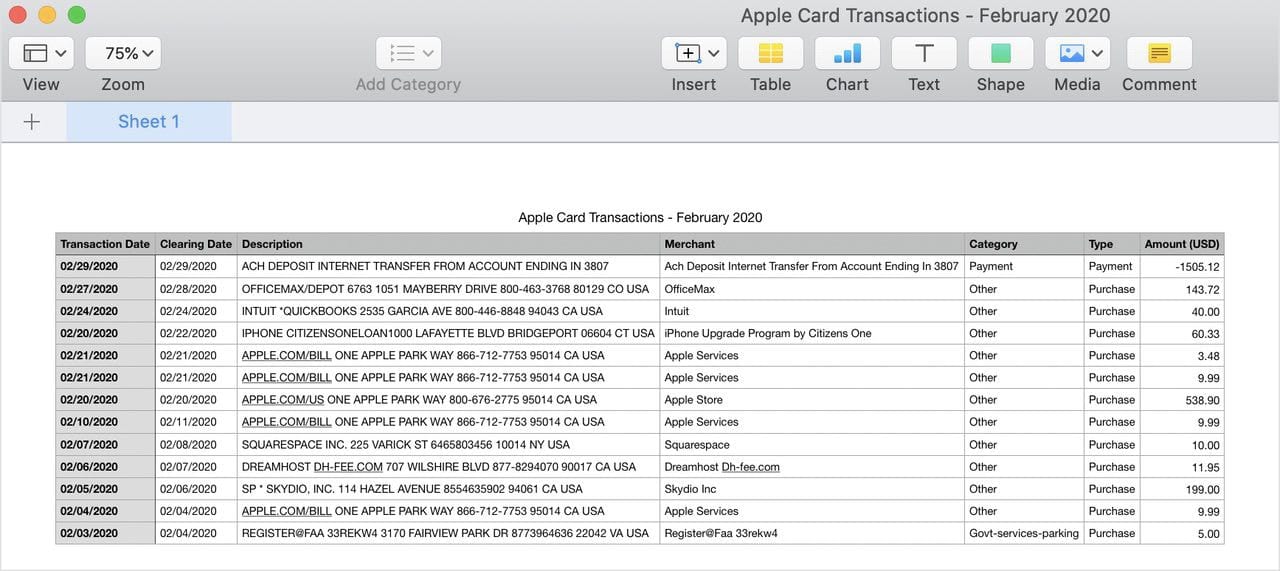 How to Download Apple Card Statements and Transactions