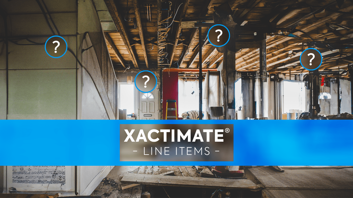 Best Practices for Selecting and Applying Line Items in Xactimate®