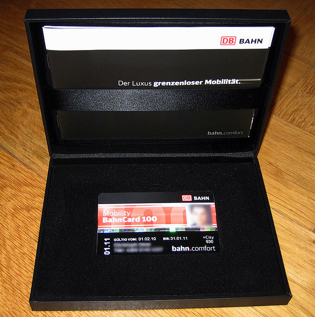 Was man mit so einer Bahncard 100 alles anstellen kann hier an 2 Beispielen. mahrko auf