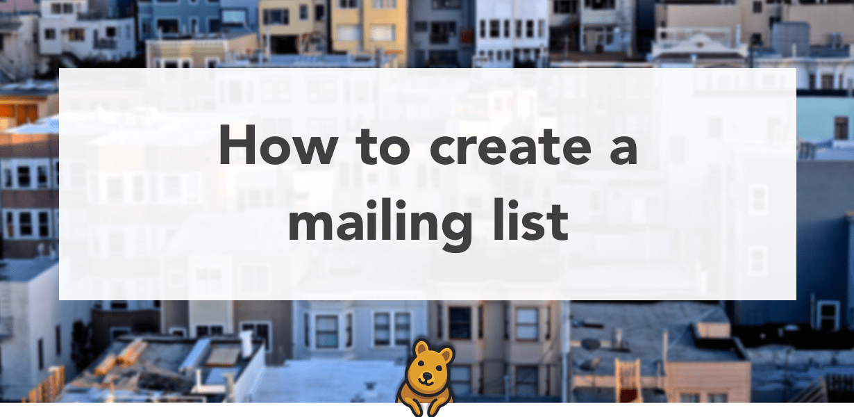 How to create a mailing list Mailjoy blog