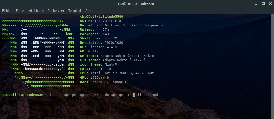 uptimed installation