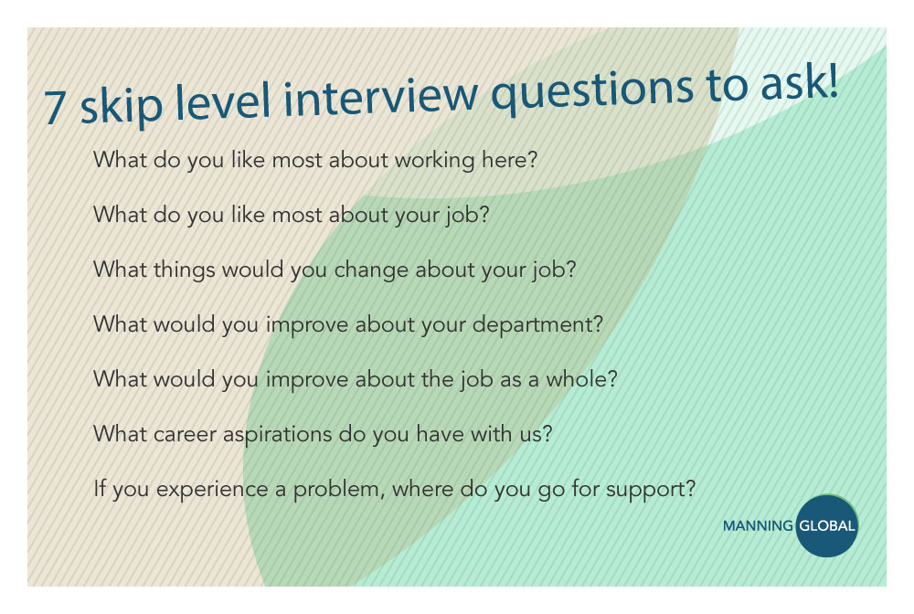 Skip level interviews why they matter & what you should be asking