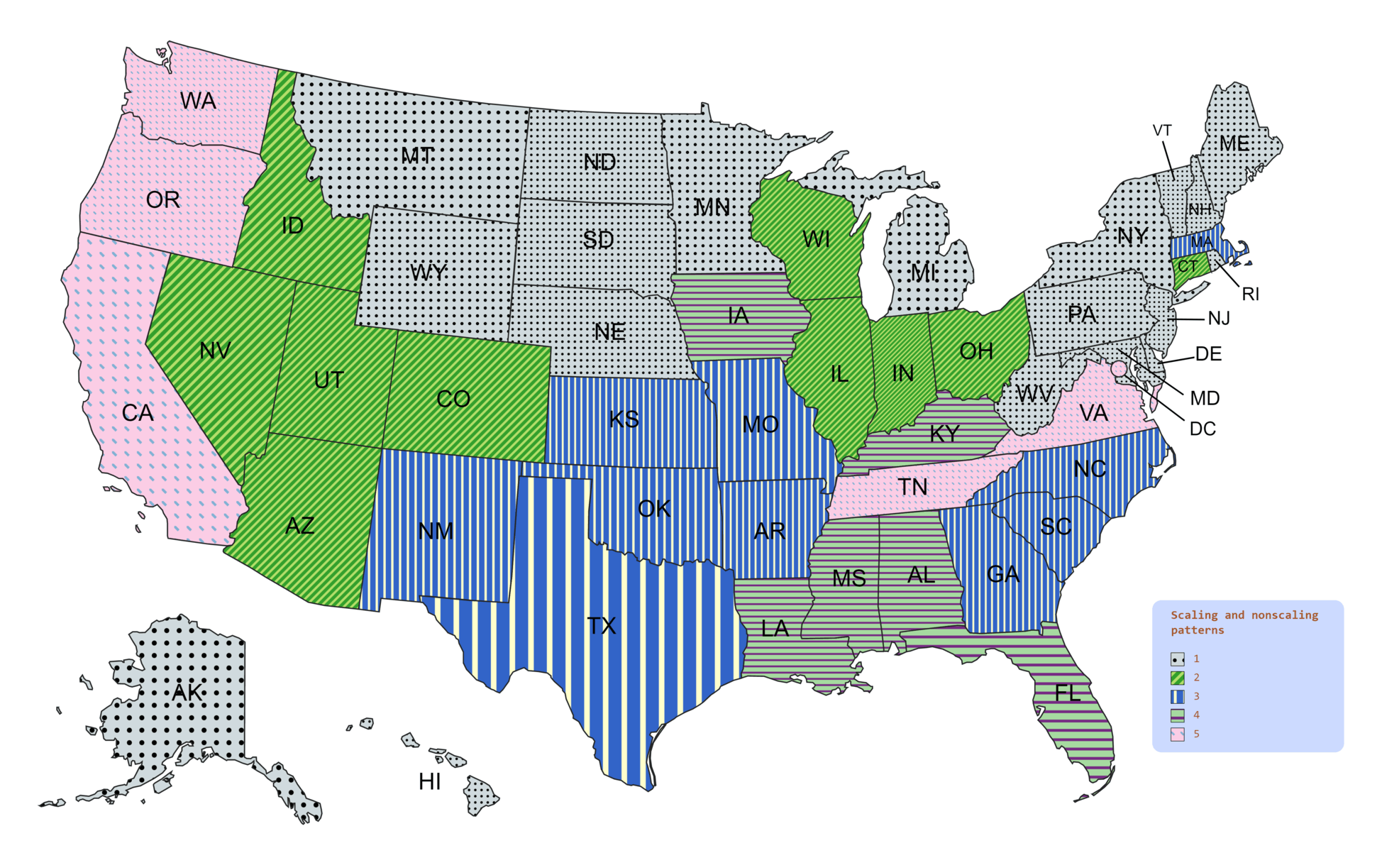 Making maps with patterns overview and new options Blog MapChart
