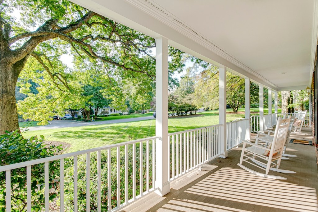 McKean PA home exterior with large porch
