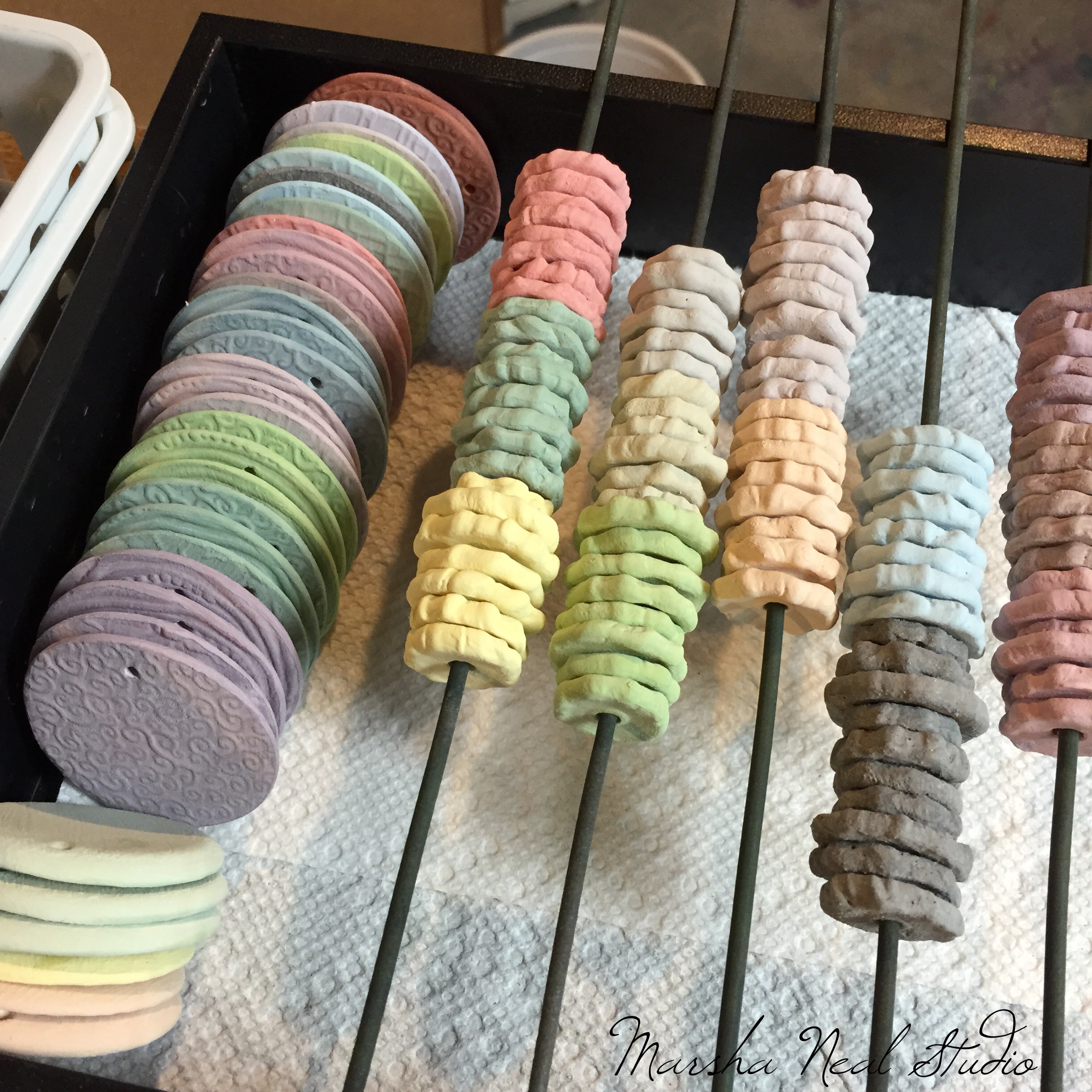 Glazed Ceramic Beads Marsha Neal Studio Blog