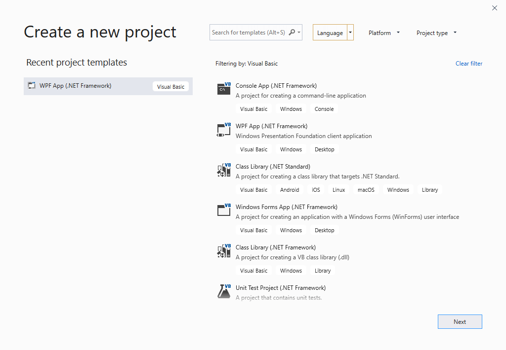 Visual Studio 2019 16.2.0 XAML0414 Xaml Namespace is missing