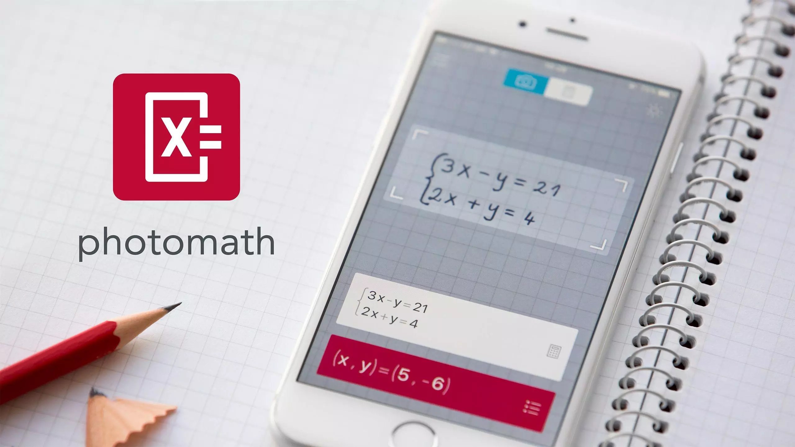 Resuelve tus ecuaciones matemáticas con la app PhotoMath