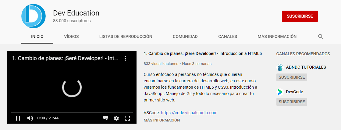 37 Best Javascript Youtube Tutorials Javascript Overflow