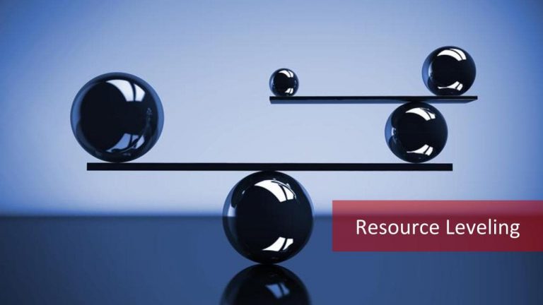 Resource Leveling Master of Project Academy Blog