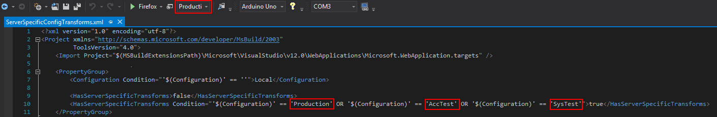 Extending EPiServer MSBuild config transforms to provide