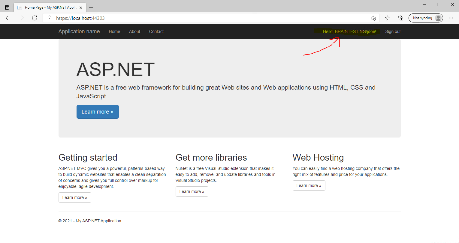 Set up Active Directory Federation Services (AD FS 5.0) Create an ASP