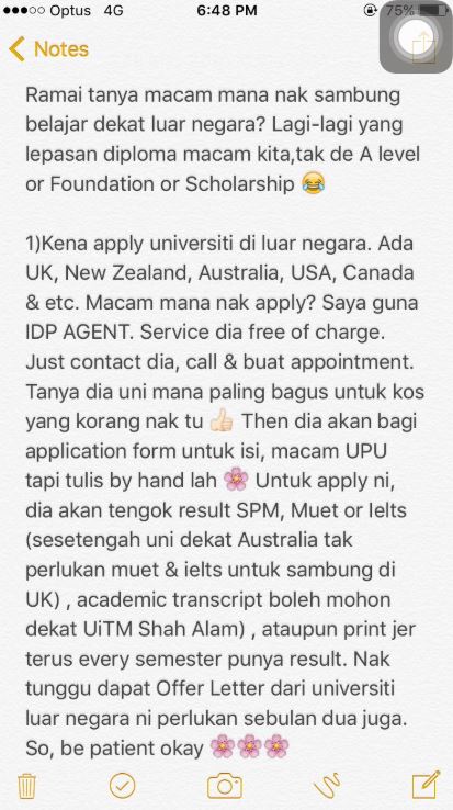 Macam akak sophie dulu diploma apa eh? Guna Diploma Je Gadis Manis Ni Kongsi Pengalaman Sambung Belajar Di Overseas