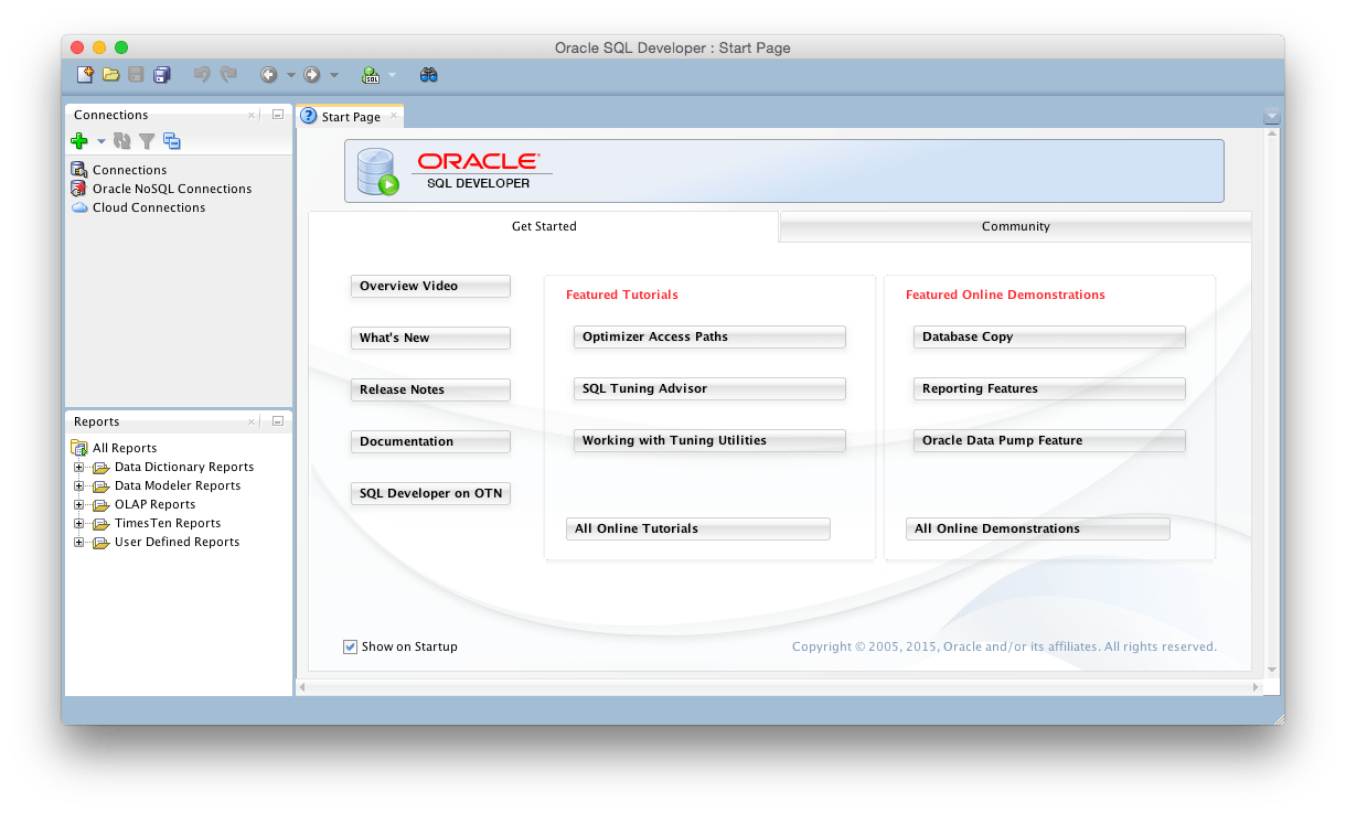 How to install SQL Developer on Yosemite