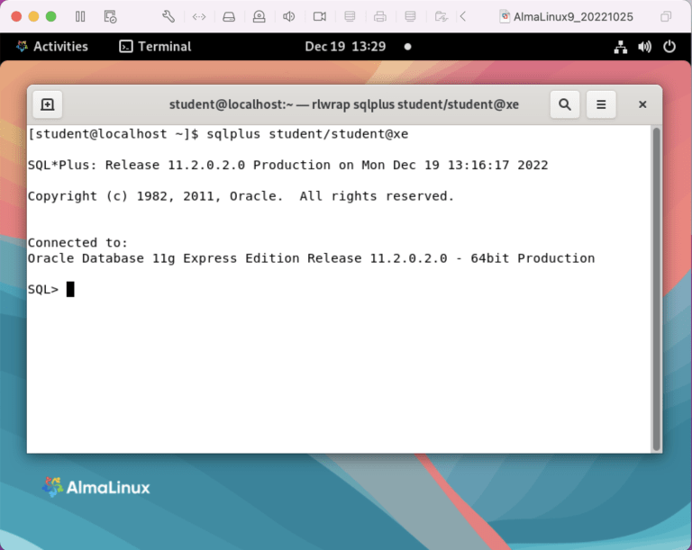 How to wrap SQL*Plus to use up arrow and backspace editing