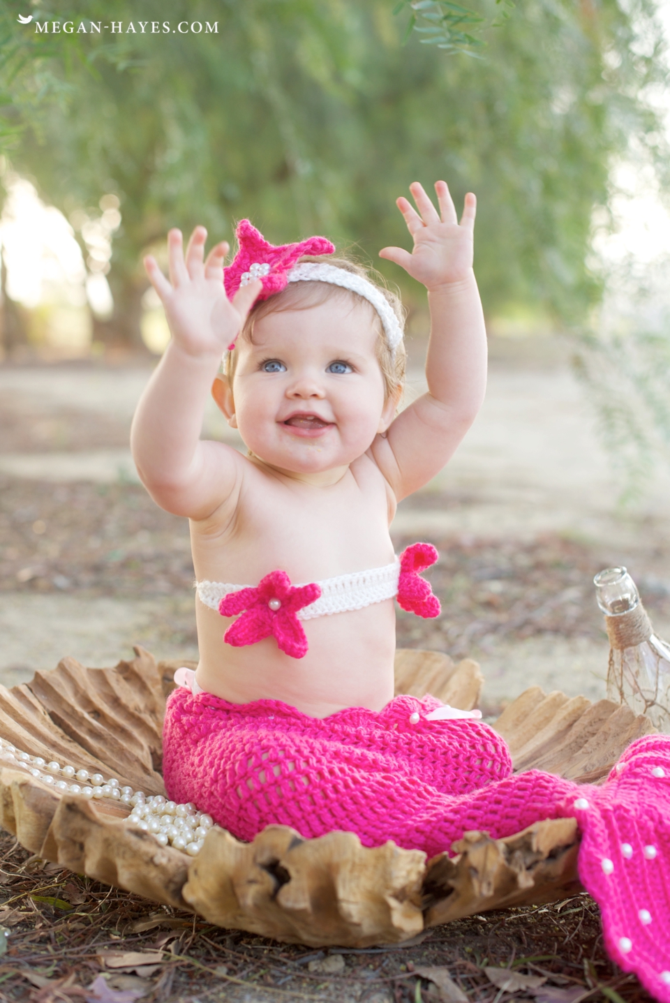 Reese is One Mermaid Birthday Megan Hayes Photography