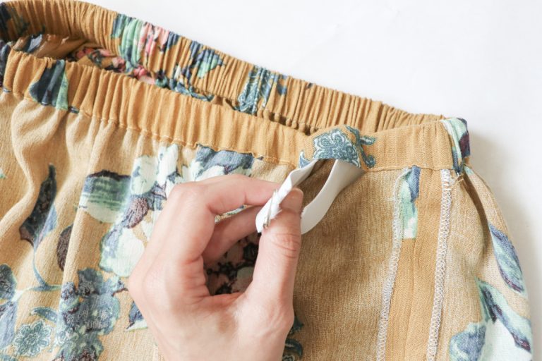 How to Make an Elastic Waistband Skirt Megan Nielsen Patterns Blog