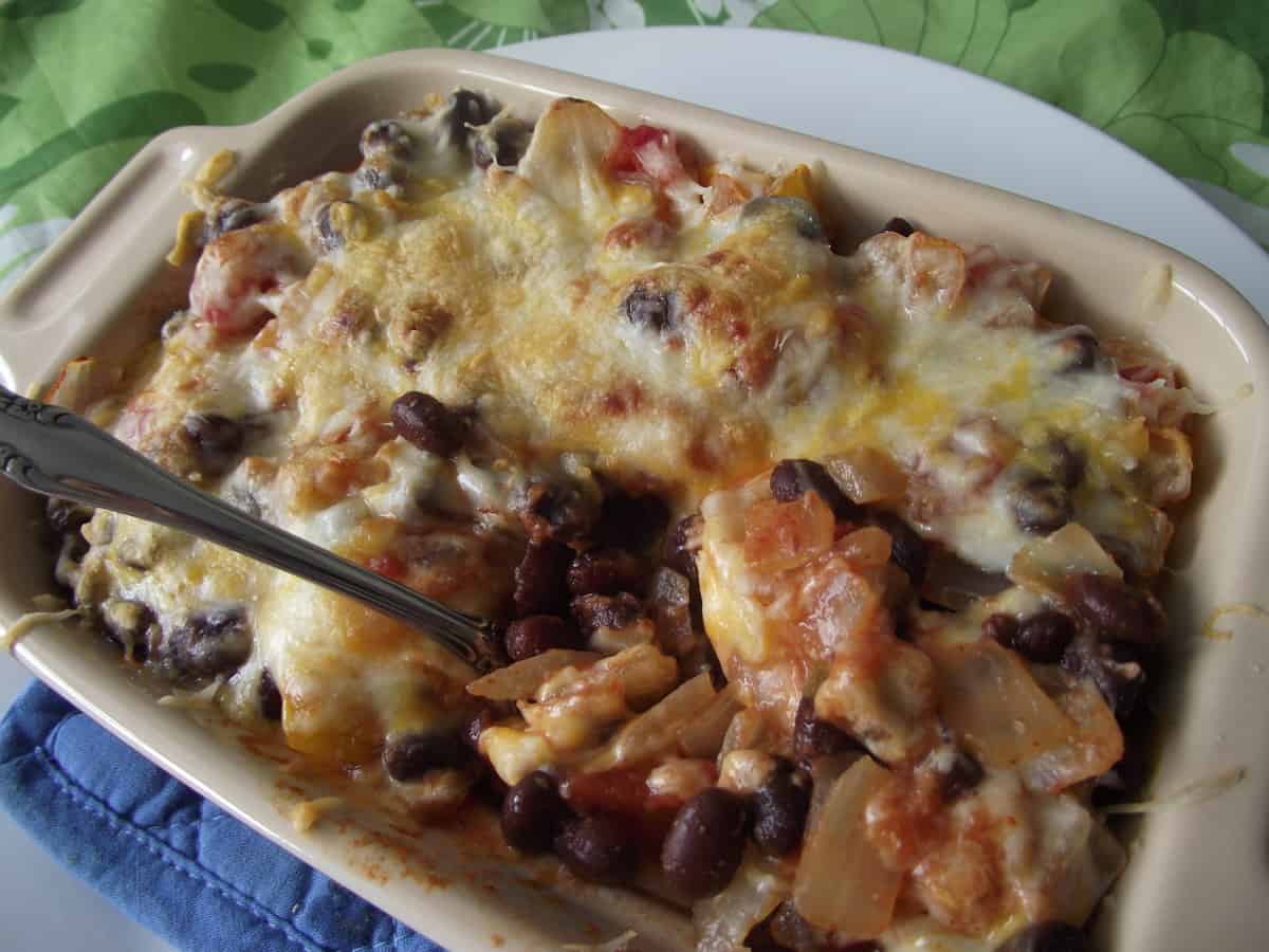 Kidney Bean Casserole with step by step instructions. Easy, Gluten free