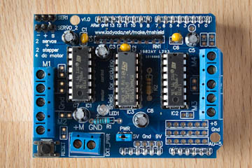How To Make Simple Circuit Robot Using Arduino Uno » Wiring Draw And ...