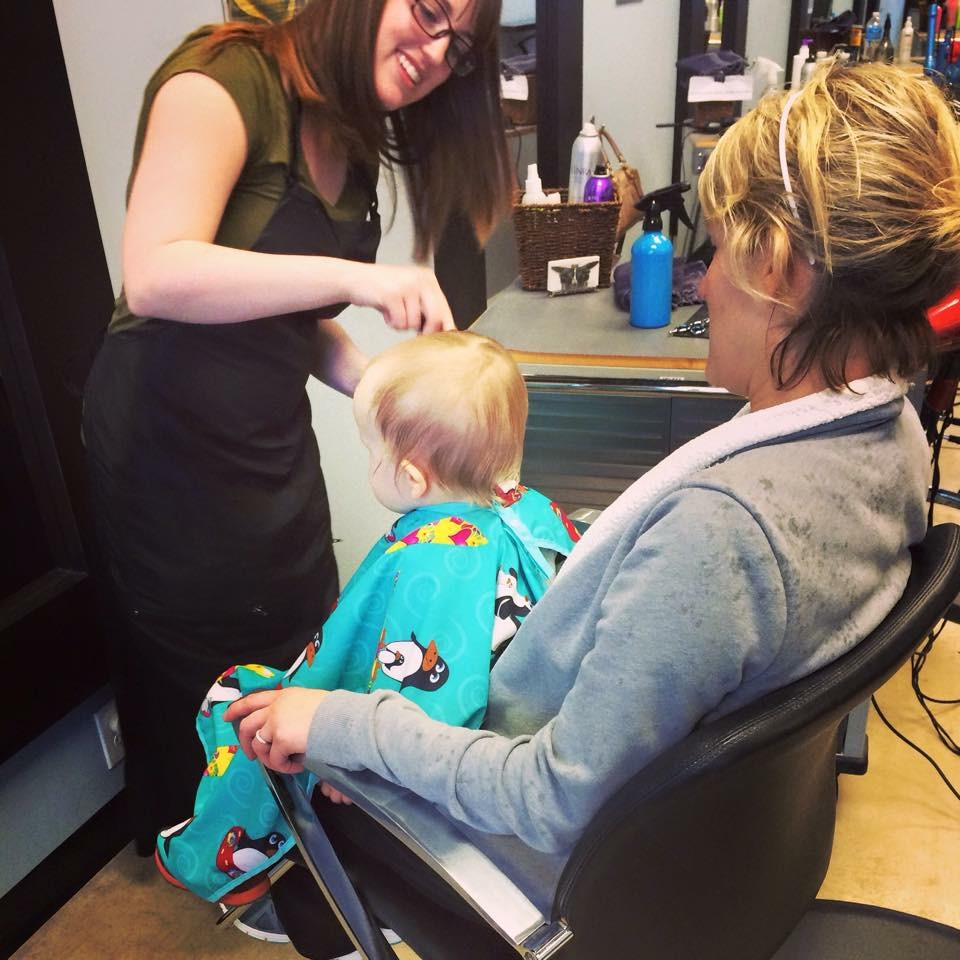 Tips for Baby’s First Haircut mira hair & body studio