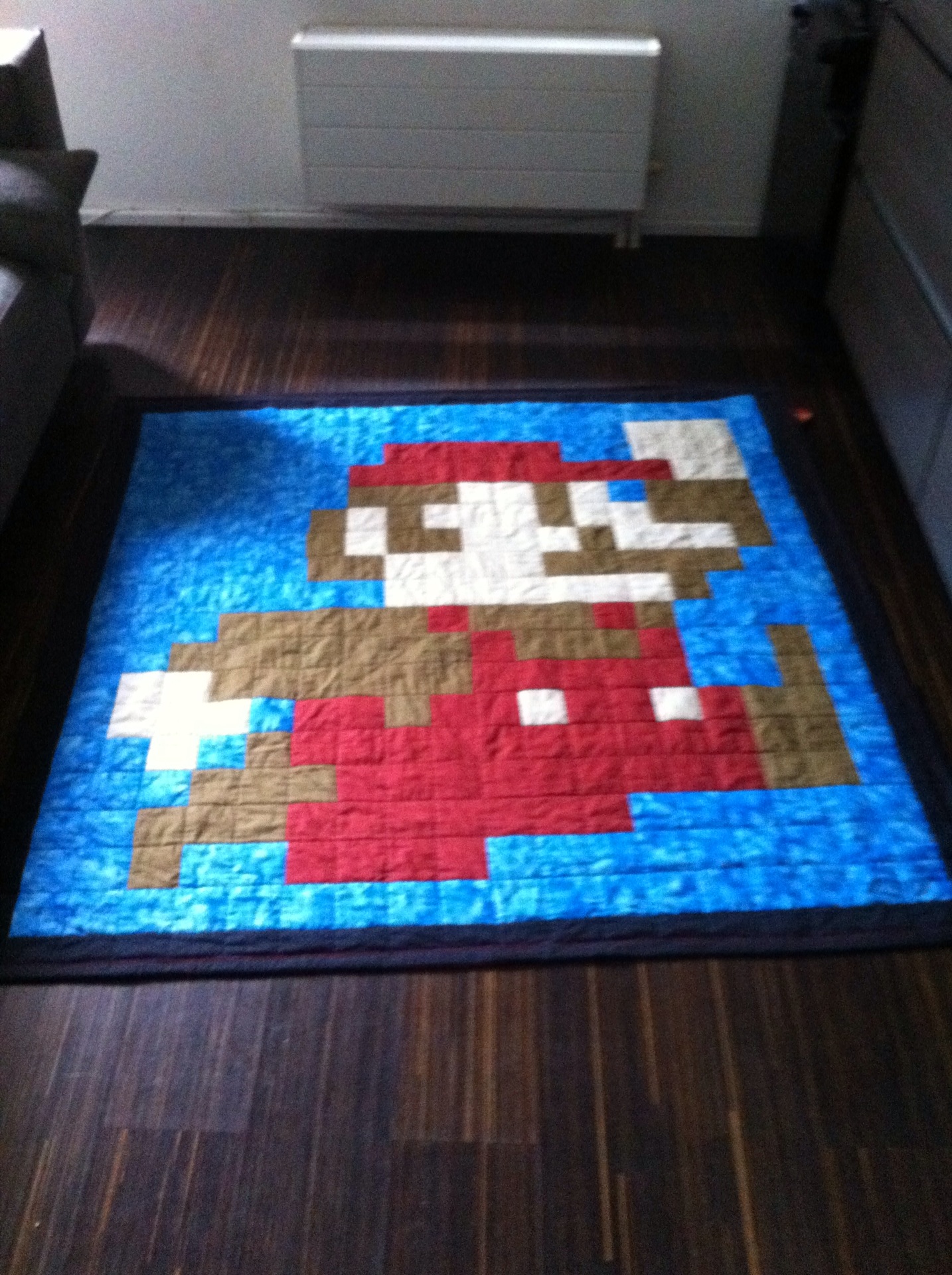 Super Mario Brother Quilt Pattern (FREE of course) Missouri Star Blog