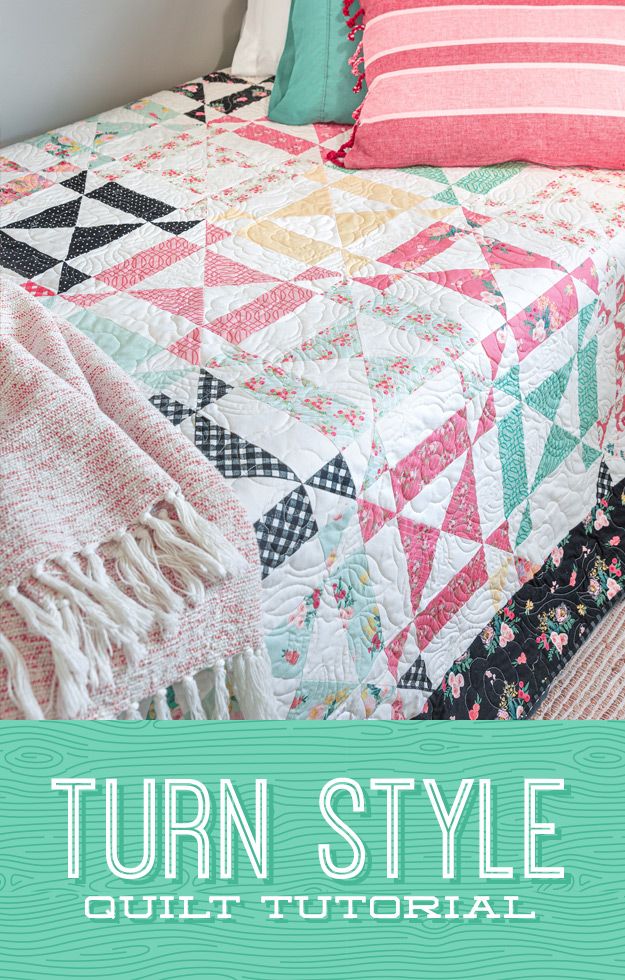 Turn Style Quilt Missouri Star Blog