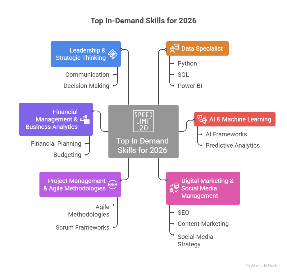Most InDemand Skills in 2026 & Courses to Learn MITSDE